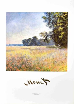 Claude Monet - Oat Fields