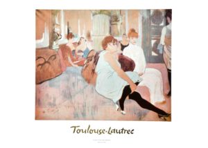 Henri de Toulouse-Lautrec - Salon in rue des