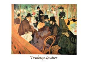 Henri de Toulouse-Lautrec - Le Moulin Rouge Art Print