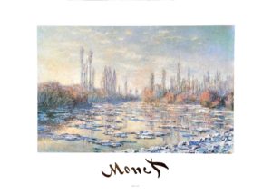 Claude Monet - The Thawing