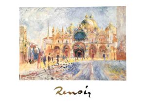 Pierre-Auguste Renoir -  Piazza San Marco Venezia Art Print