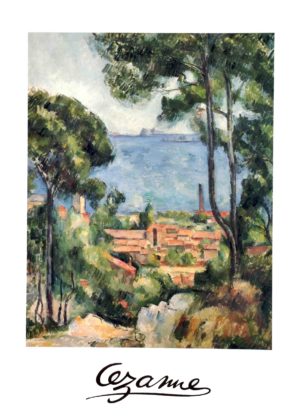 Paul Cezanne - L'Estaque a Villa d'Jf