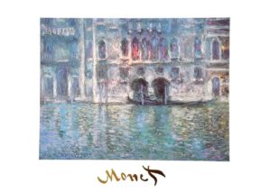 Claude Monet - The Da Mula Palace in Venice Art Print