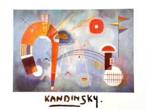 Wassily Kandinsky - Round and Pointed, 1939