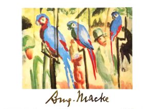 August Macke - Parrots