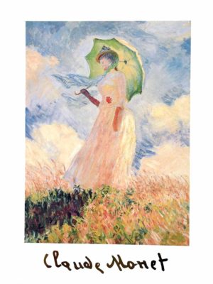 Claude Monet - Woman With Sunshade II Art Print