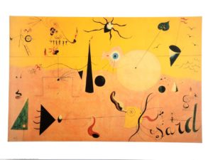 Joan Miro - Catalan Landscape (The Hunter) Art Print