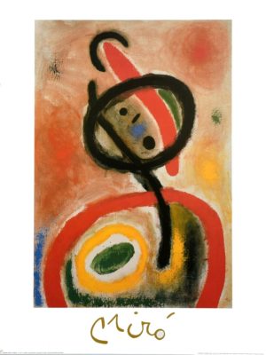 Joan Miro - Woman III Art Print
