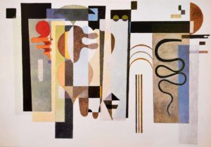 Wassily Kandinsky - Two Green Dots, 1935
