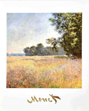 Claude Monet - Oat Fields