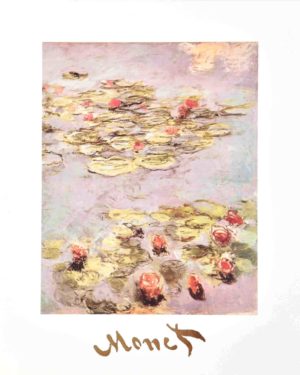 Claude Monet - Red Nymphaeas