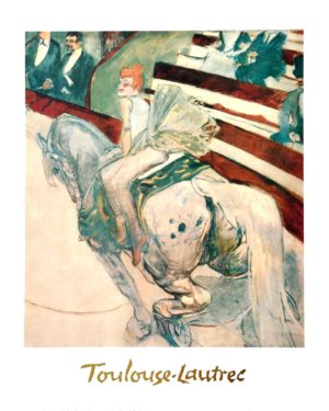 Henri de Toulouse-Lautrec - At The Circus Art Print