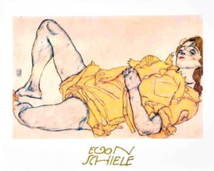 Egon Schiele - Female Figure Art Print