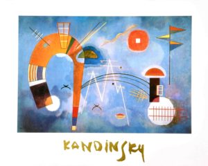 Wassily Kandinsky - Round and Pointed, 1939