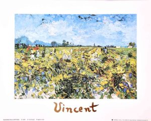 Vincent Van Gogh - Green Vineyard Art Print
