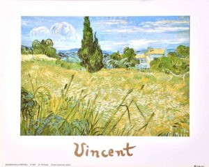 Vincent Van Gogh - Wheat Field Art Print