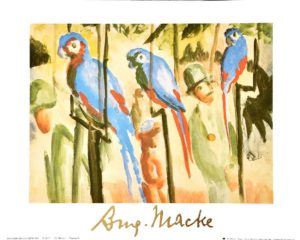 August Macke - Parrots