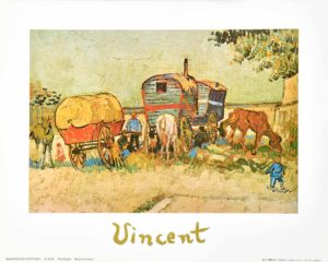 Vincent Van Gogh - Bivouac of Gypsies