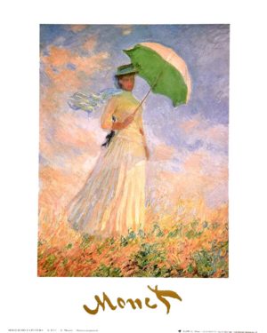 Claude Monet - Woman With Sunshade I Art Print