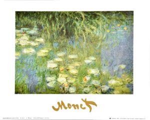 Claude Monet - Nymphaeas of the Orangerie at Giverny