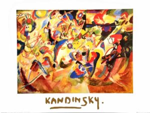 Wassily Kandinsky - Study on composition VII, 1913