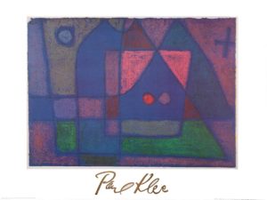Paul Klee - Bedroom in Venice, 1933 Art Print