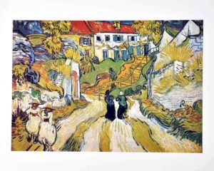 Vincent Van Gogh - Stairway At Auvers