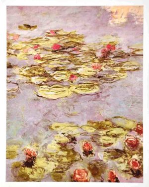 Claude Monet - Red Nymphaeas