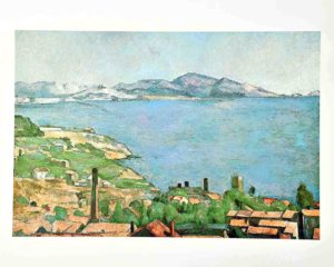 Paul Cezanne - The Marseilles Bay Art Print