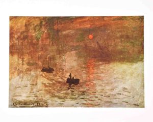 Claude Monet - Impression, Rising Sun Art Print