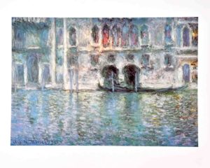 Claude Monet - The Da Mula Palace In Venice Art Print