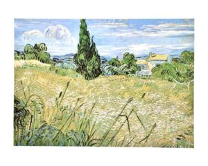 Vincent Van Gogh - Wheatfield Art Print