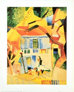 August Macke - The Country House
