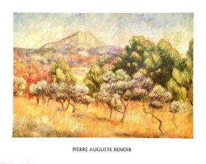 Pierre-Auguste Renoir - Mont Sainte-Victoire