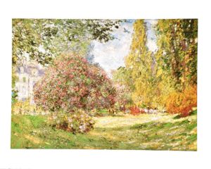 Claude Monet - The Park At Monceau