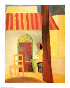 August Macke - Turkish Cafe