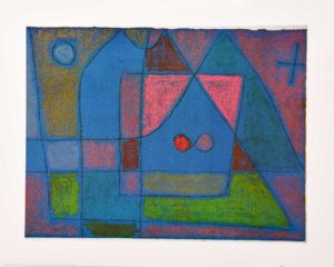 Paul Klee - Bedroom in Venice, 1933 Art Print