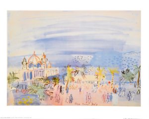 Raoul Dufy - Nice Casino, 1934 Art Print