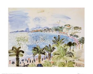 Raoul Dufy - The English Promenade, 1928 Art Print