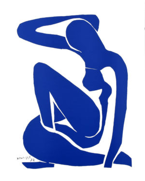 Henri Matisse - Blue Nude I, 1952 Art Print
