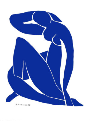 Henri Matisse - Blue Nude II, 1952 Art Print