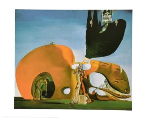 Salvador Dali - The Birth of Liquid Desires Art Print