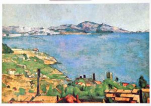 Paul Cezanne - The Marseilles Bay Art Print