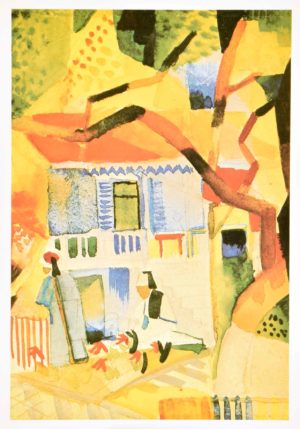 August Macke - The Country House