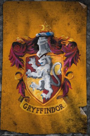 Harry Potter Gryffindor Crest Poster