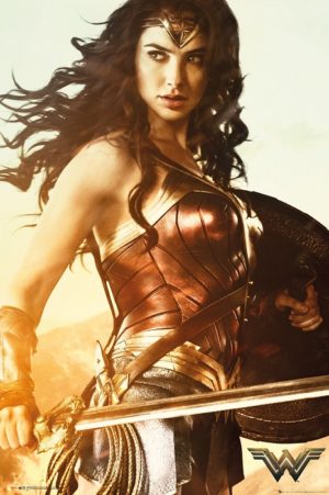 DC Comics Wonder Woman Sword Poster