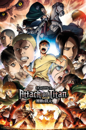 Attack on Titan 2 Collage Key Art Poster