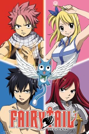 Fairy Tail Quad Poster
