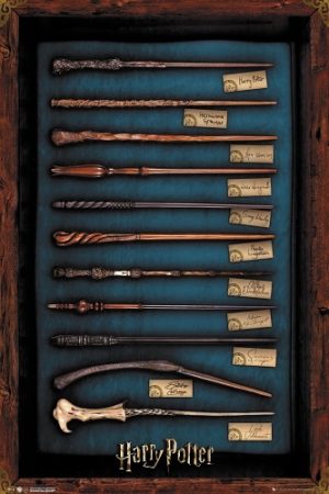 Harry Potter Wands Poster