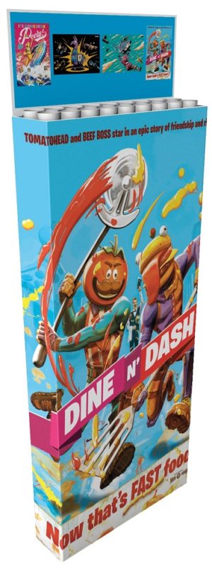 40 Poster Focus Display Cardboard (Designed for shops)